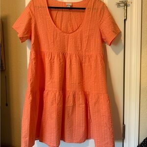 a new day Coral Mini Dress